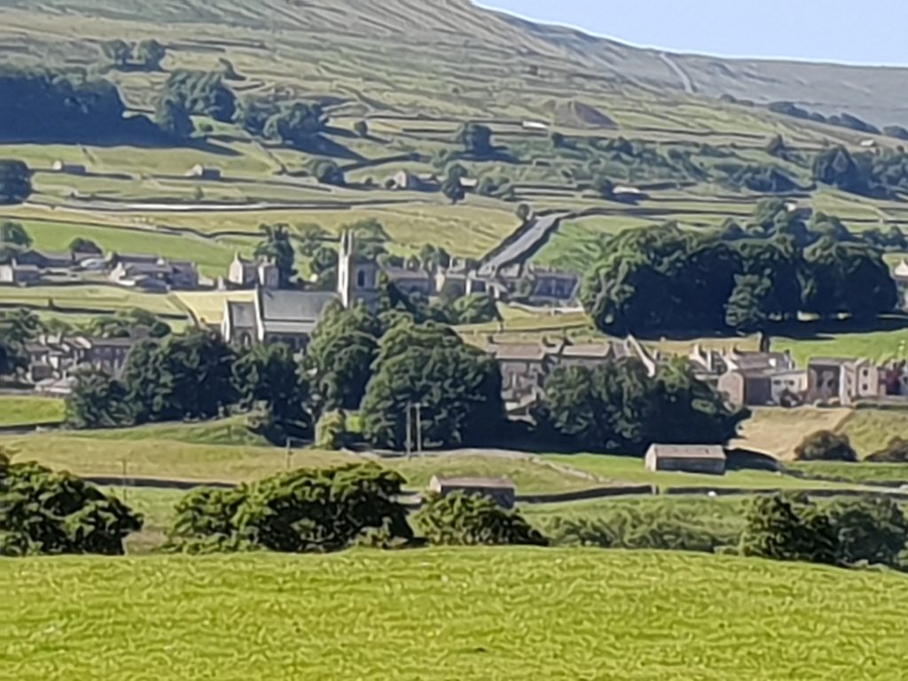 Hawes from Hardraw view